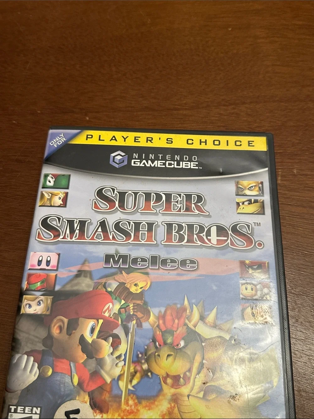 Nintendo GameCube Super Smash Bros. Melee Complete Case Manual & Game